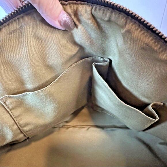 Coach Cora Domed Satchel F26184 Brown Coated Canvas/Leather Handbag Purse - Picture 12 of 14